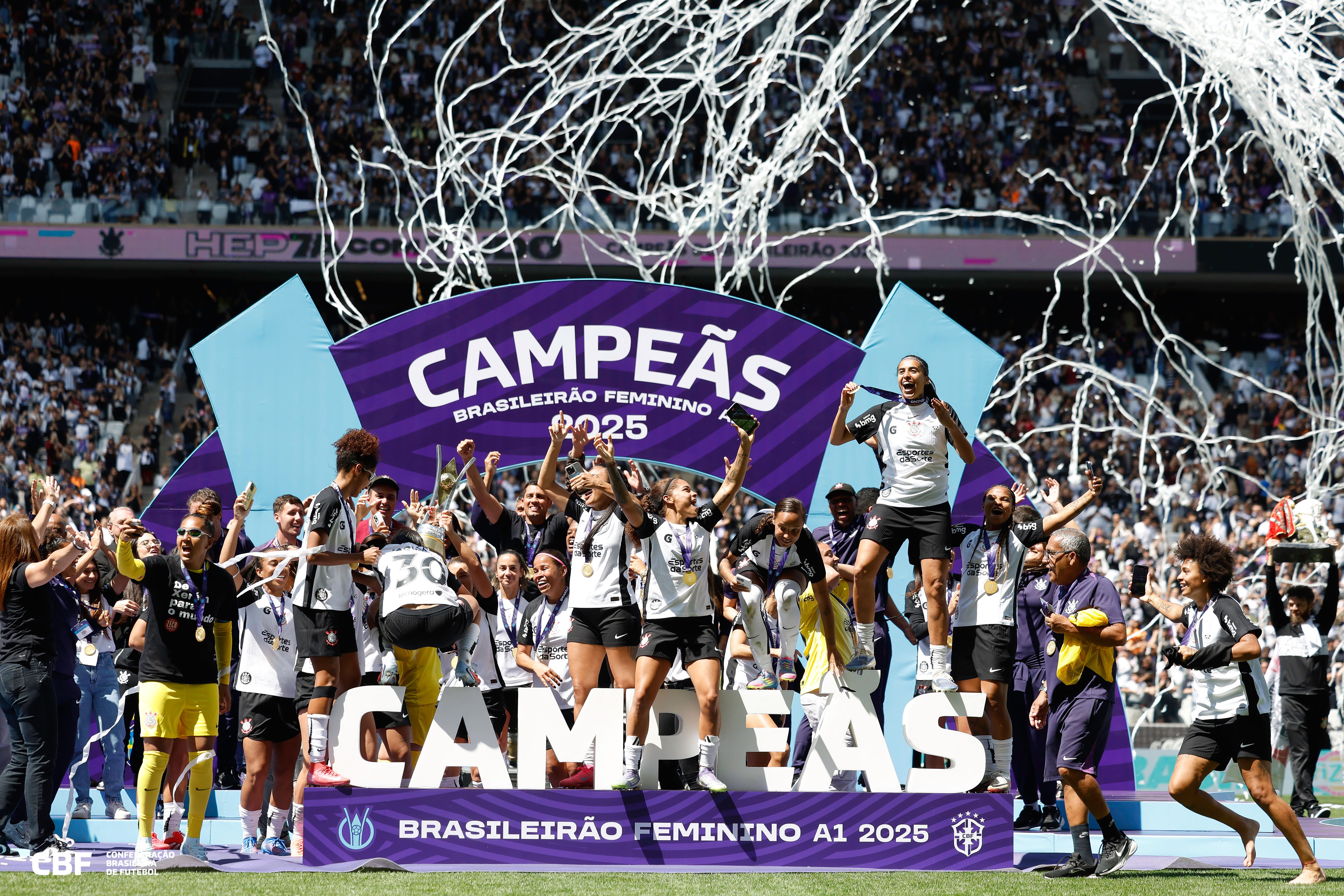 Heptacampeão, Corinthians amplia hegemonia no Brasileirão Feminino A1 ...